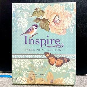 Inspire NLT New Living Translation Journaling Bible